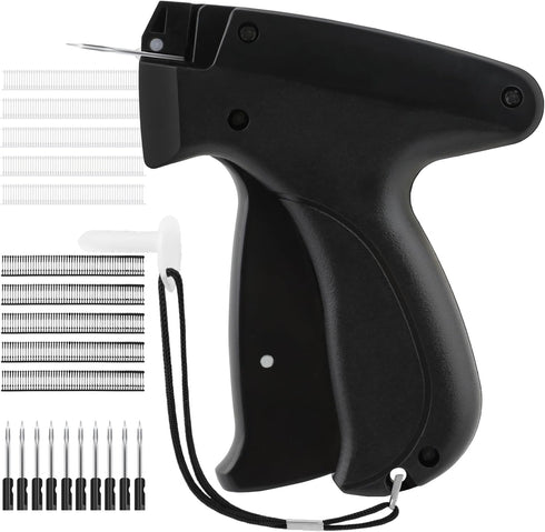 Quick Clothing Fixer, Speedy Tagging Gun for Clothes, Handheld Tag Attacher Gun with 10 Needles & 1000 Pcs Barbs Fasteners for Retail Hang Price F...