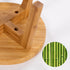 GOBAM Bamboo Step Stool, 7.3 inches - Sturdy Foot Stool for Adults and Kids, Portable Wooden Stool for Kitchen, Bathroom, Bedroom, or Toy Room - 3...
