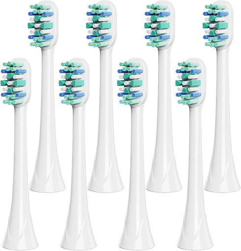 Replacement Toothbrush Heads Compatible with All Philips Sonicare Click-on Toothbrush Handles, Dupont Bristles, Medium Soft, Gentle & Comfortable....