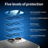 NEW'C 4 Pack, 2 Pack Screen Protector for iPhone 12 Mini + 2 Pack Camera Lens Protector, Sensor Protection,Case Friendly Tempered Glass Film...