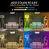 LED Color Changing Lights, Compatible with Alexa & Google Assistant, RGBW 2700K-6500K, 60 Watt Equivalent Multicolor, Dimmable with App, A19 E26, ...
