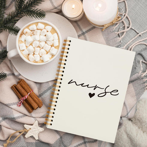 Nurse Gifts Hardcover College Spiral Notebook Journal for Work Notes,Nurse Appreciation Gifts,Nursing Student Graduation Gifts,Reading Journals fo...