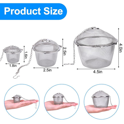 AIERSA 3Pcs Ultrasonic Cleaner Baskets for Small Parts,Ultrasonic Baskets Mesh,Ultrasonic Parts Cleaner,Ultrasonic Basket for Diamond Ring Jewelry...