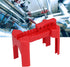 Ball Valve Lockout, Adjustable Prinzing Valve Lock Tagout Recycled Locking Device Outdoor Water Spigot Industrial Faucet Handle Pipeline Safety Lo...