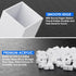 MaxGear White Acrylic Pen Holder 2 Pack Pencil Holder for Desk, Small Pen Cup Pencil Cup Pen Cups for Desk Pen Holders Pencil Holders, Makeup Brus...
