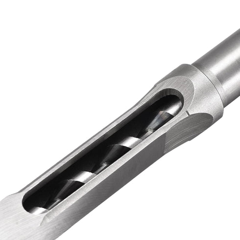 uxcell Square Hole Drill Bits for Wood 5/8" x 213mm Mortising Chisel Bit Auger Spur Cutter Tool for Woodworking Carpentry Drilling Tool...