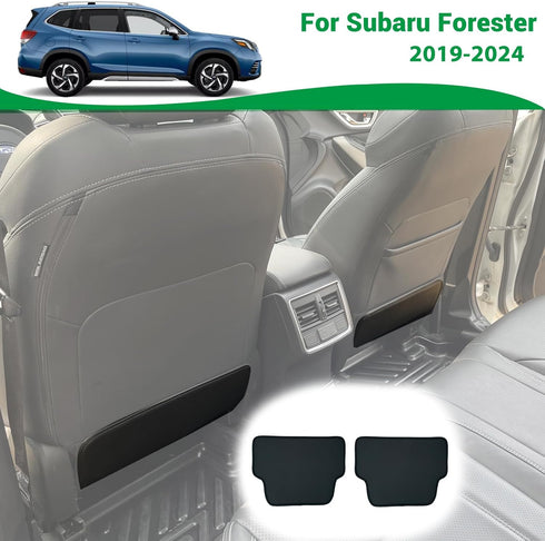 Car Seat Back Protectors for Subaru Forester 2019 2020 2021 2022 2023 2024, Waterproof Seat Back Protector, Seat Back Anti-Kick Mats, 2pcs...