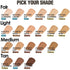 FOCALLURE PerfectBase Lasting Poreless Liquid Foundation, Medium to Full Coverage with Matte Finish, Covers Blemishes & Under-Eye Circles for All ...