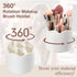 Luxspire Makeup Brush Holder Organizer, 360° Rotating Makeup Brush Organizer with 7 Slots, Multi-Purpose Makeup Holder for Brushes Eyebrow Pencil ...