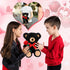 Black Bear Plush Stuffed Animal Black Bear with Rose Funny Cute Black Stuffed Animal Plush Gifts for Kids Toddler Girlfriend Mother's Day Birthday...
