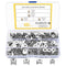 80pcs Furniture Connecting Cam Lock Connectors Fittings, Furniture Cam Lock Nuts, Cam Locks for Furniture, Connecting Lock Nuts Fasteners for Cabi...
