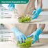 Nitrile Gloves D1, Nitrile Disposable Gloves for Cleaning, Food Prep, Industrial Grade, Non-Sterile, Food Safe, Powder & Latex Free, Touchscreen, ...