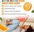 DR. MORITZ Sugar-Free Calm Magnesium Gummies for Kids and Adults - Kids Magnesium Gummies - Magnesium Citrate Gummies (60 Count, Orange)...