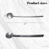 HANSGO 5PCS Stirring Spoons, Silver Tea Spoons 6.7" Long Handle Coffee Spoons Stainless Steel Coffee Stirrers for Cocktail Stirring Iced Tea Coffe...