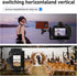 (Real Single) L Bracket Camera for DSLR Vertical Horizontal Switching Tripod Quick Release Plate Compatible with Canon Nikon Sony DJI Osmo Ronin Z...