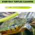 4 Pack Turtle Brush - Turtle Shell Cleaning Brush with Suction Cup for Tank Remove Aquatic Mud Dirt Tortoises Back Scratches Brush Promoting Shell...