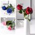 20PCS Floral Wire Stem with Leaves and 20PCS Artificial Flower Calyxes Set, for Floral Rose Arrangement, DIY Craft Bouquet Making, and Florist Sup...