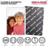 Clear Magnetic Picture Frames for Refrigerator School Locker, or Any Magnetic Surface 16 Pack Holds (2) 5 x 7 (4) 4 x 6 (10) 2.5 x 3.5 Exclusive P...
