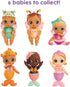 Baby Born Surprise Mini Babies Series 1 3 Pack - Unwrap Surprise Collectible Baby Doll, Butterfly or Mermaid Theme, for Kids Ages 3 and Up...