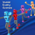 4 Pcs Telescopic Suction Cup Robot Toy, Coolest Pop Tubes Sensory Toys for Toddlers, Educational Fidget Toys Robot Party Favors for Anxiety Kids f...