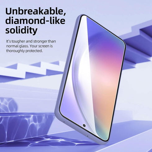 NEW'C Pack of 3 Tempered Protective Glass for Samsung Galaxy A54 5G, Scratch-Free, 9H Hardness, HD Screen Protector, 0.33 mm Ultra Clear, Ultra Re...