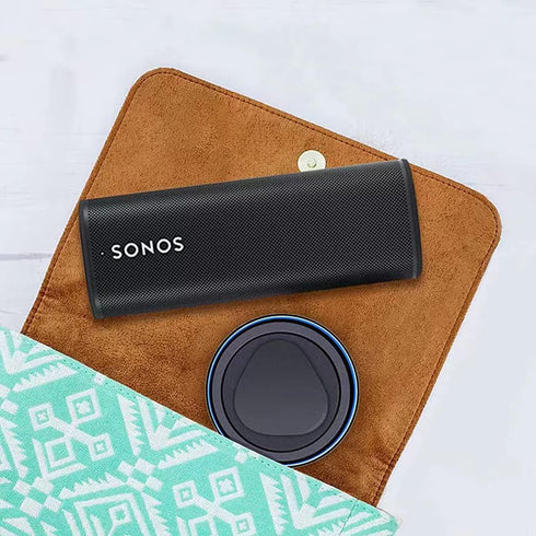 Magnetic Wireless Charger Compatible with Sonos Roam, Power Up Charging Dock Portable Bluetooth Speaker Charging Dock, Type-C Cable Included (Sono...