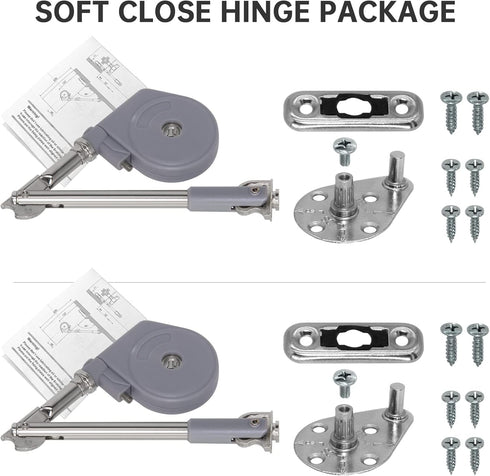 Soft Close Cabinet Hinges?Toy Box Hinges Soft Close? Slow Close Cabinet Lid Support Hinge for Wood? Soft Close Cabinet Damper Hinges for Wooden Bo...