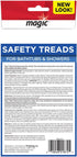 Magic Shower and Bathtub Safety Treads - Helps Prevent Slips and Falls - 12 Treads,White...