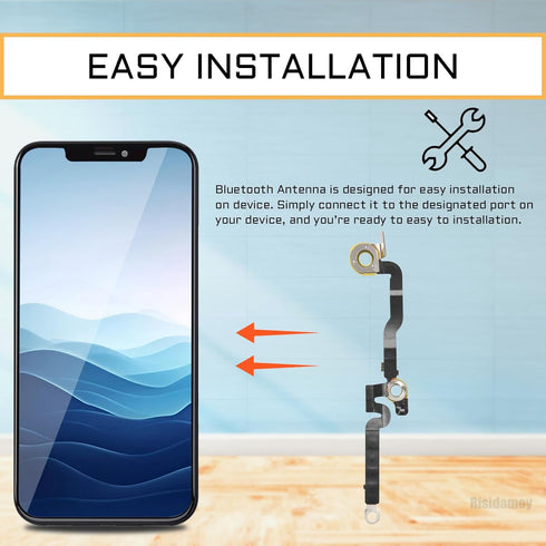 for iPhone 11 Bluetooth Signal Antenna Flex Cable Replacement for iPhone11 Wireless Bluetooth Antenna Flex Part with Screwdrivers Crowbar Suction ...