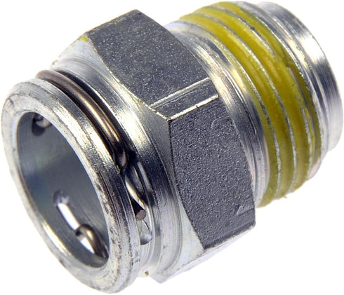 Dorman 800-605 Transmission Line Connector With 3/8 Tube X 5/8-18 In. Thread Compatible with Select Models...