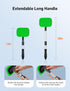 AstroAI Windshield Cleaner, Microfiber car Window Cleaner with 4 Reusable and Washable Microfiber Pads and Extendable Handle Auto Inside Glass Wip...