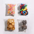 200Pcs Small Zip Plastic Bags, 3.5 x 5 Inches Resealable Self Sealing Zipper Clear Plastic Bags for Jewelry, Cookie, Candy, Birthday Party Self Se...