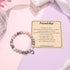 Jewelry&Card Mothers Day Gifts for Sister Best Friend, Natural Stone Heart Friendship Bracelets for Sister Best Friend Bestie Women...