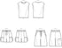 Simplicity Men's Knit Top and Shorts Sewing Pattern Kit, Code S9314, Sizes XS-S-M-L-XL, Multicolor...