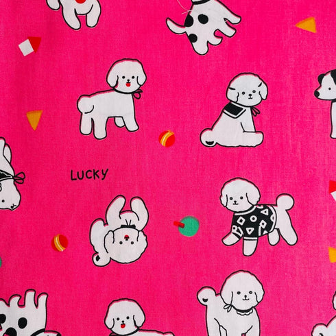 Dog Fat Quarters Fabrc Bundles for Baby Kids, Pet Cotton Quilting Fabric for DIY Crafts, Novelty Fabric Bundles for Sewing 18x22 (6PCS)...