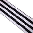 2.5inch Wide 10 Yards wired gift wrapping ribbon black White stripe wired ribbon for gift wrapping crafts DIY Christmas Tree Decor, wreaths, Bows ...
