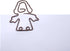 Jesus Christ Shaped Paper Clips Great for Paper Clip Collectors or Religious Gift - Comes in Round Tin with Lid and Gift Box (100 Count Brown)...
