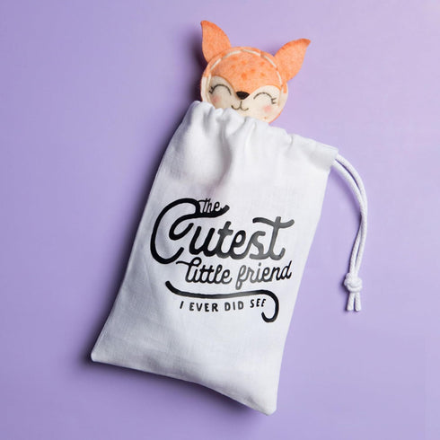 Craft-tastic – Make a Fox Friend Craft Kit – Learn to Make 1 Easy-to-Sew Stuffie with Clothes & Accessories...