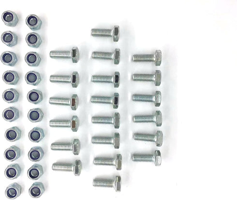 Replacement Auger Shear pin Bolts and Nuts for Snow Blower HS1132 HS928 HS828 HS724 HS624 (Set of 20)...