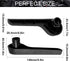 Seat Recliner Handle LH Driver Side RH Passenger Side Front Ebony for 2007-2013 Chevy GMC Pickup Truck SUV (Black) Replaces?15232594 15232598 OE G...