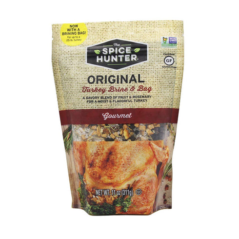 Spice Hunter Turkey Brine & Bag, Original, 11 Ounce...