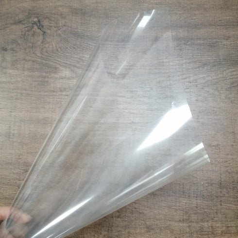BANLTRE 15 Pieces 7.5 mil Transparency Blank Template Material Stencils Mylar for Cutting Paper Clear Sheet 12 × 12 inch (15-7.5 mil)...