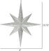 Vickerman 15.75" Champagne Iridescent Glitter Bethlehem Star Christmas Ornament...