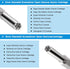 Gamebit Security Screwdriver, Double-ended 3.8mm 4.5mm Gamebit Screwdriver Bit Set Compatible with NES,SNES,N64,GameBoy,Game Cartridges Blue...