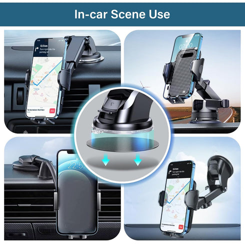 volport Sticky Adhesive Replacement for Dashboard Suction Cup Mount, 80mm (3.15") 4pcs 3M VHB Circle Double-Sided Extra Strong Adhesive Sticker Ta...