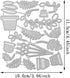 Cutting Dies Metal Stencils Scrapbooking Tools DIY Embossing Template for Paper Card Making Album Arts Crafts Supplies (Flower rack decoration-10x...