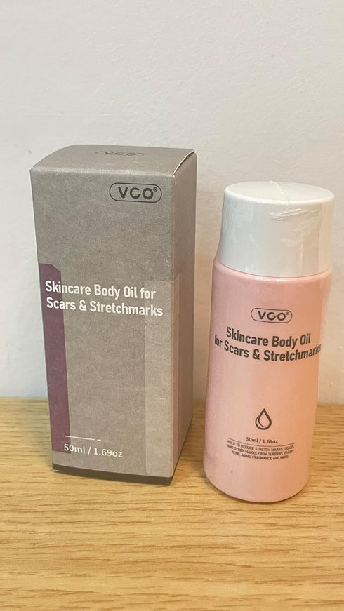 VGO Skincare Body Oil Moisturizing Oil Vitamin A E Serum for Scars Skin, Face & Full Body, Promotes Healthy-Looking Skin 50ml / 1.69oz...