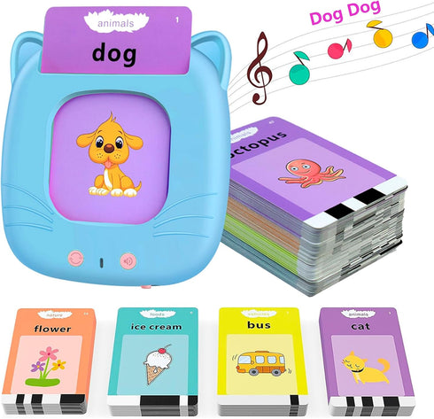 Toddler Toys Talking Flash Cards with 224 Sight Words, Montessori Toys, Speech Therapy, Autism Sensory Toys, Learning Educational for Age 2 3 4 5 ...