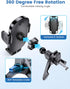 eSamcore Vent Car Phone Holder, 3-Point Support Car Phone Mount with Extended Clamp Cradles Stable Cell Phone Holder for Car Truck Vehicle Air Ven...