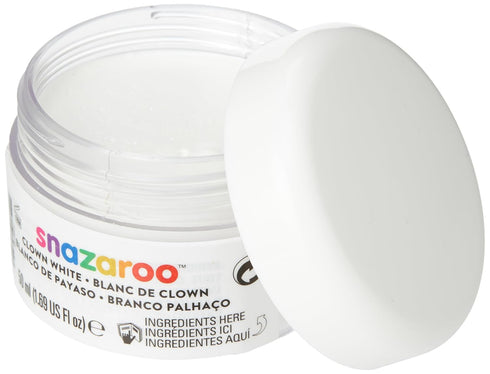 Snazaroo Face and Body Paint, Clown White, 50ml...